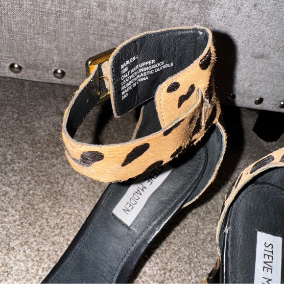 Steve Madden Marlen-L leopard stiletto heels *Size 10* - Picture 3 of 6